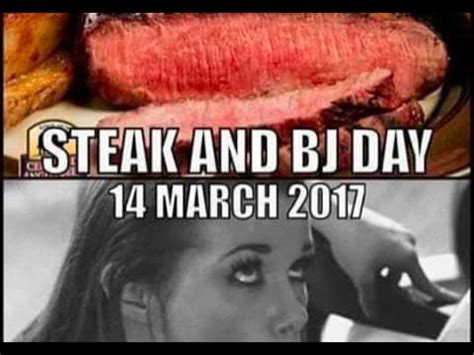 national blowjob day|Steak & BJ Day / March 14, 2024